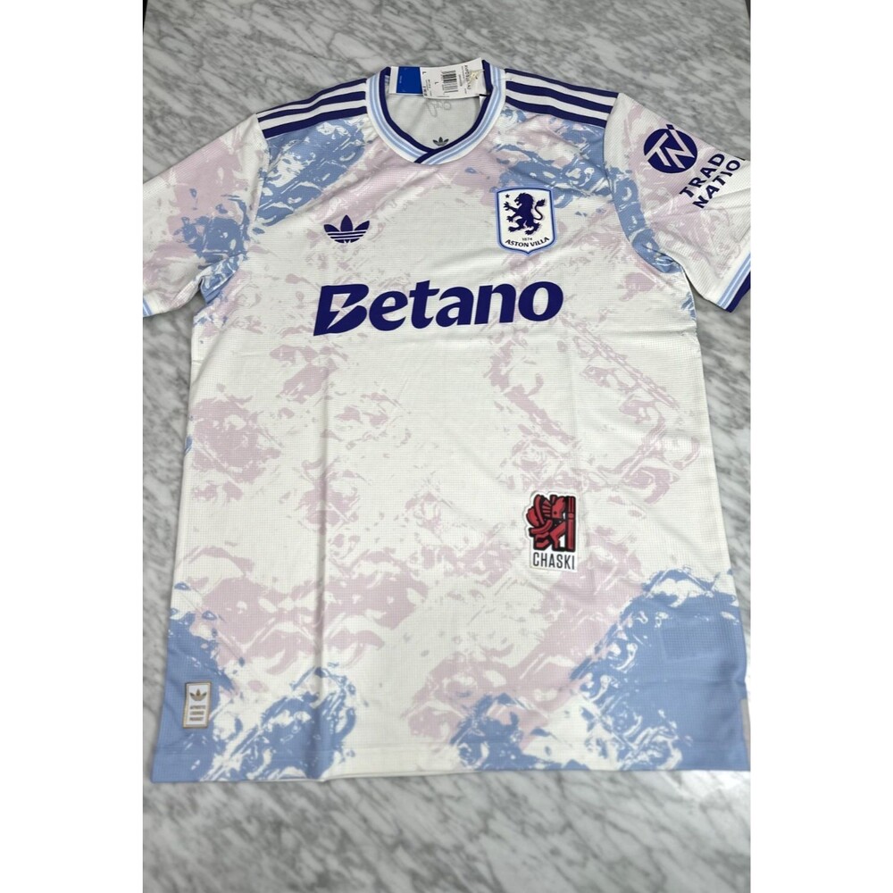 Adidas Aston Villa FC 25/26 Third Authentic soccer Jersey KA0861 Men's Large